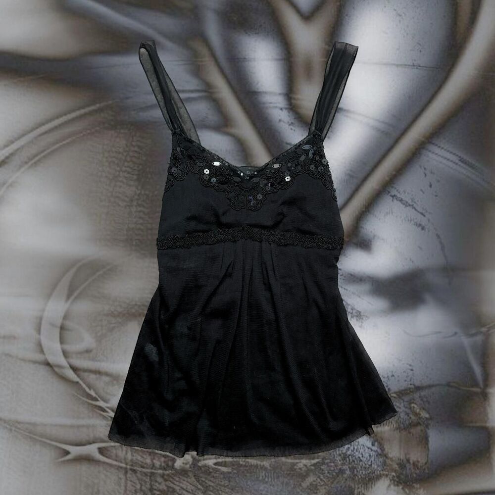 Express Women's Black Vest